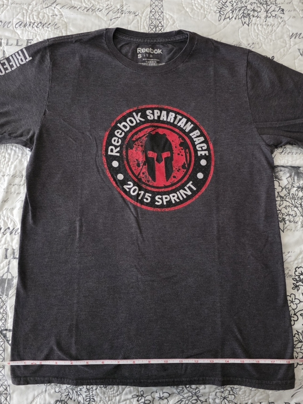Reebok Men’s Spartan Race 2015 Sprint Graphic T-Shirt - Black/Red